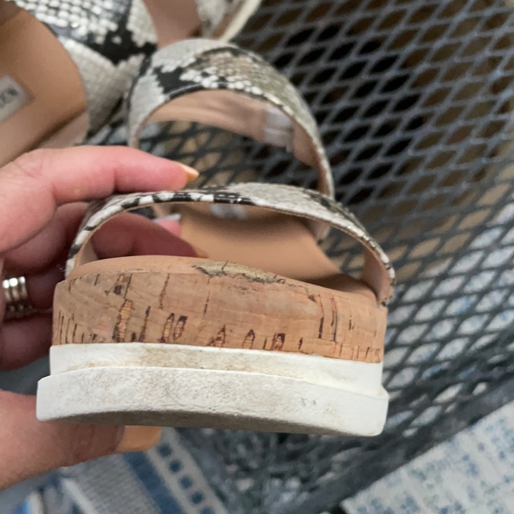 Steve Madden (Brenda) wedge sandals - Picture 7 of 8
